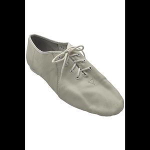 Bloch Women's Jazzsoft Split Sole Leather Jazz Flats White - Medium